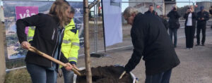 Första spadtaget – äntligen är vi igång!
