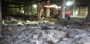 Bilder från saneringen i Martinverket